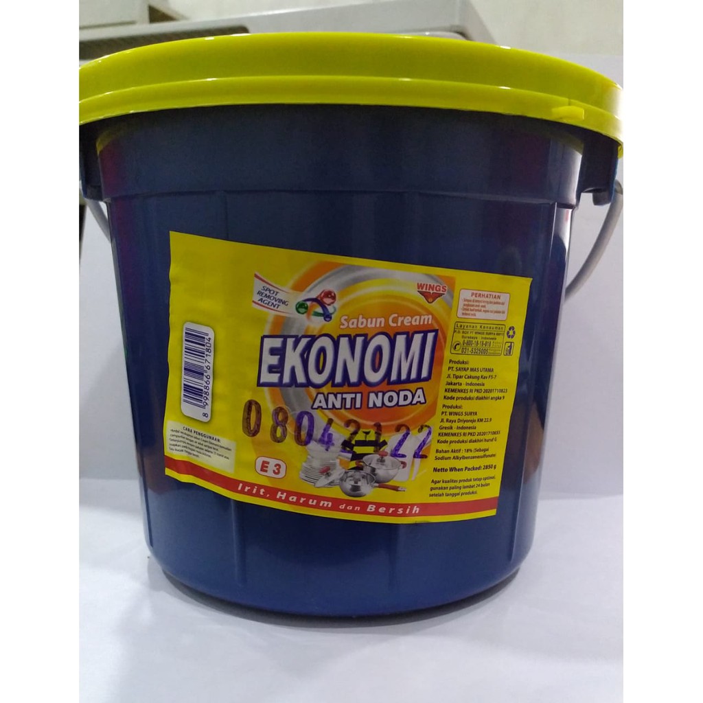 Sabun Colek Ekonomi kemasan ember 3kg | Shopee Indonesia