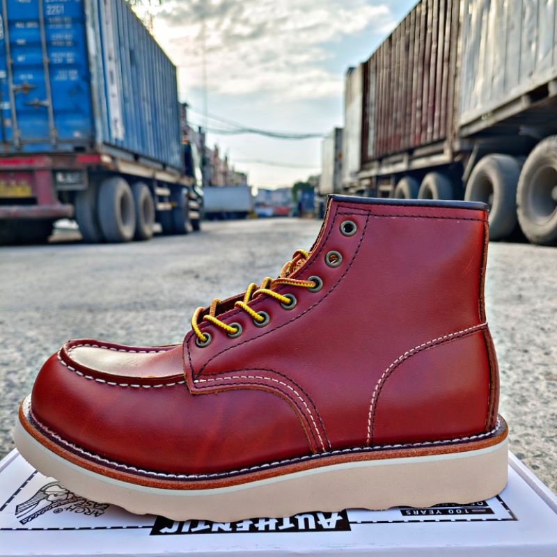 [New] WHITE'S BOOTS 8875 MOCTOE Brown Full Grain Oiled model Redwing