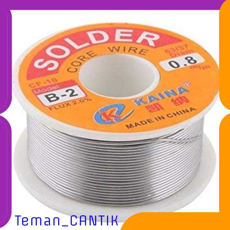 TC-DE439 KAINA KAWAT TIMAH SOLDER 63/37 100G - B-2