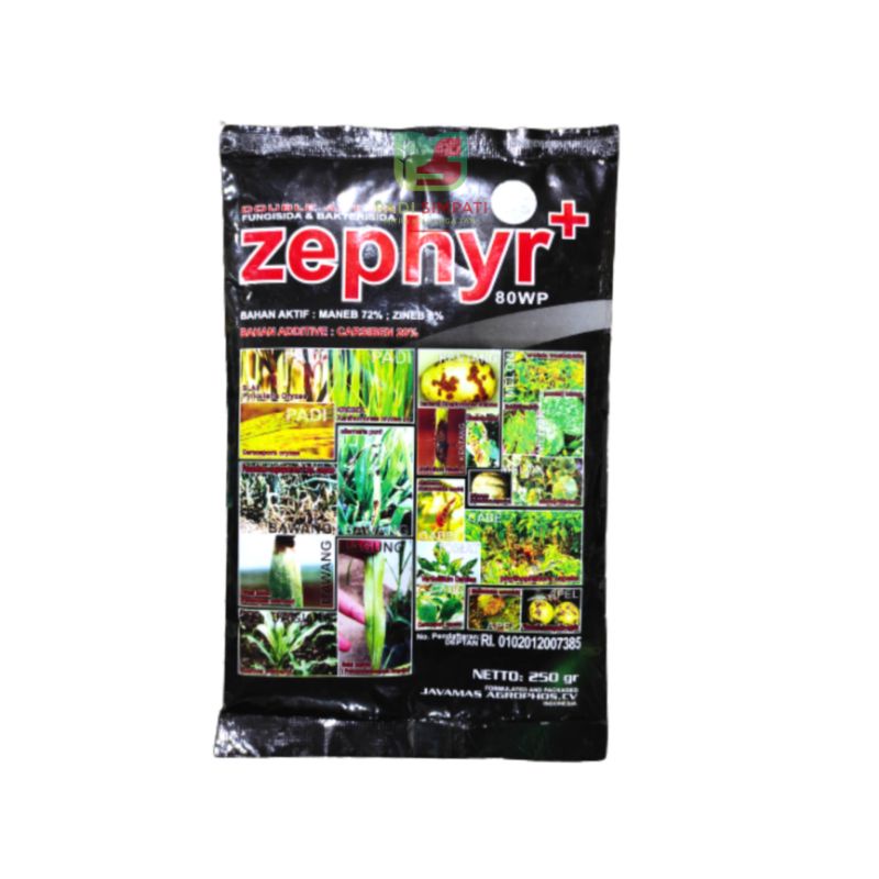 Fungisida dan Bakterisida ZEPHYR 80WP 250 Gram / Fungisida Zepir / Fungisida Jepir