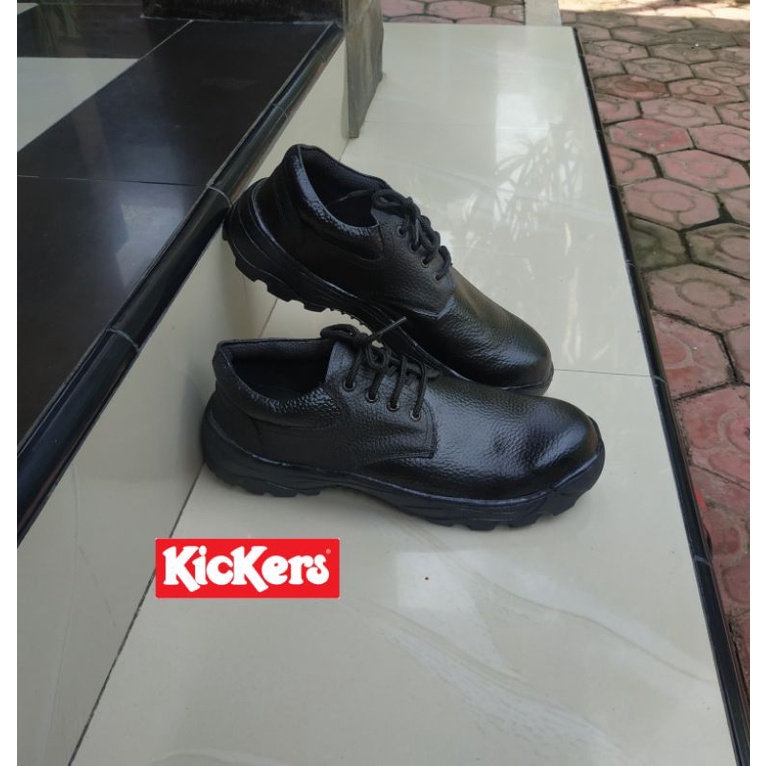 Sepatu safety Kickers big size asli kulit