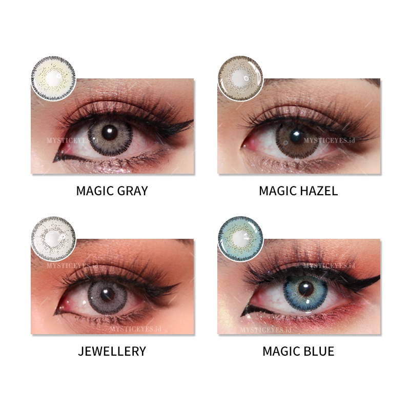 [✅COD] MYSTICEYES SOFTLENS MAGIC BIG EYES SERI 14.5MM (NORMAL)