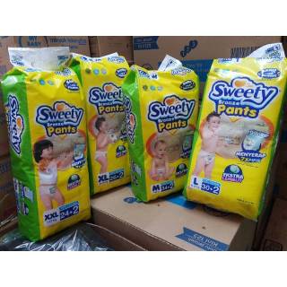 Sweety Diapers Silver Pants M 38 | Shopee Indonesia