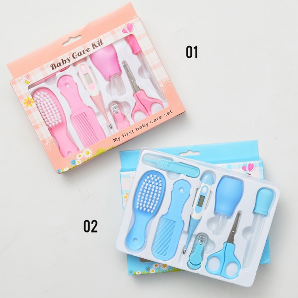 Kado Bayi Baby Care Set - Termometer Gunting Kuku Bayi Sisir Penyedot Ingus Bayi isi 8 Item m252