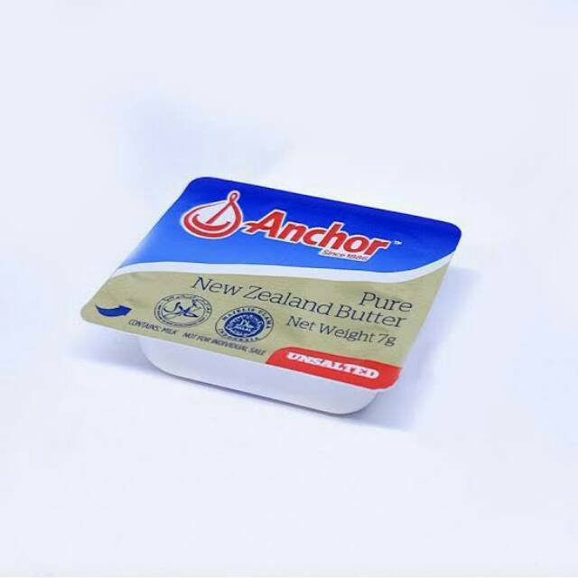 

Anchor Unsalted Butter | isi 10 pcs dan 5PCS | Mentega