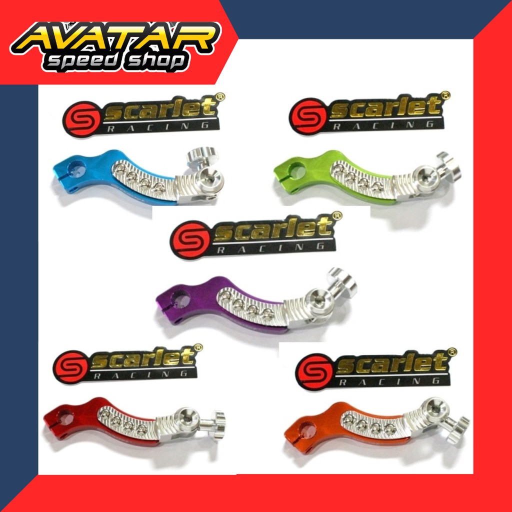 PAHA REM VARIASI SCARLET RACING FULL CNC 2TONE UNIVERSAL