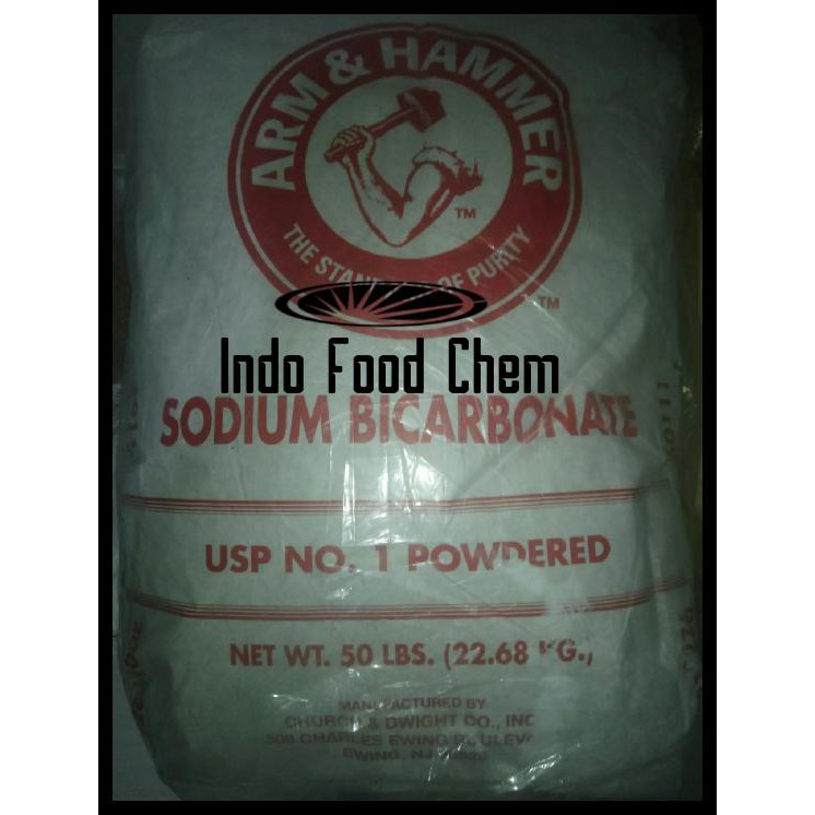 

Termurah Baking Soda - Sodium Bicarbonate USP Grade Arm & Hammer 1000gr