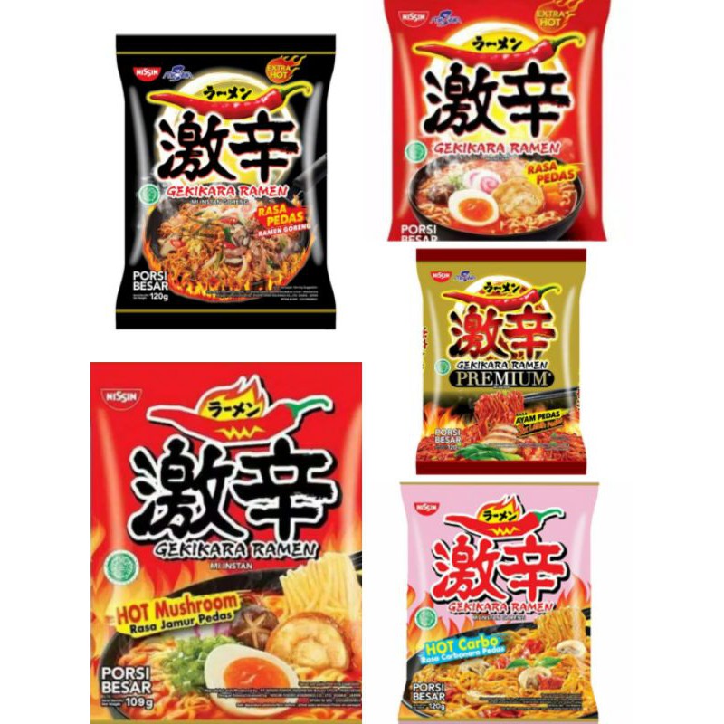 

Nissin Gekikara Ramen Pedas 120g