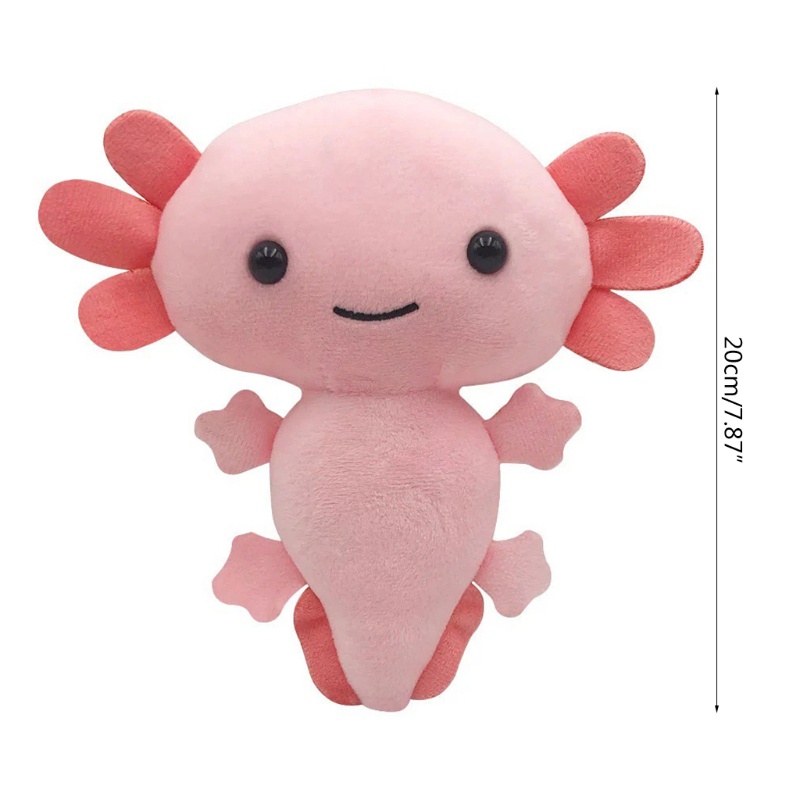 Mary Axolotl Untuk Dekorasi Boneka Mainan Tidur Bahan Katun Animal Grade Safety Toys