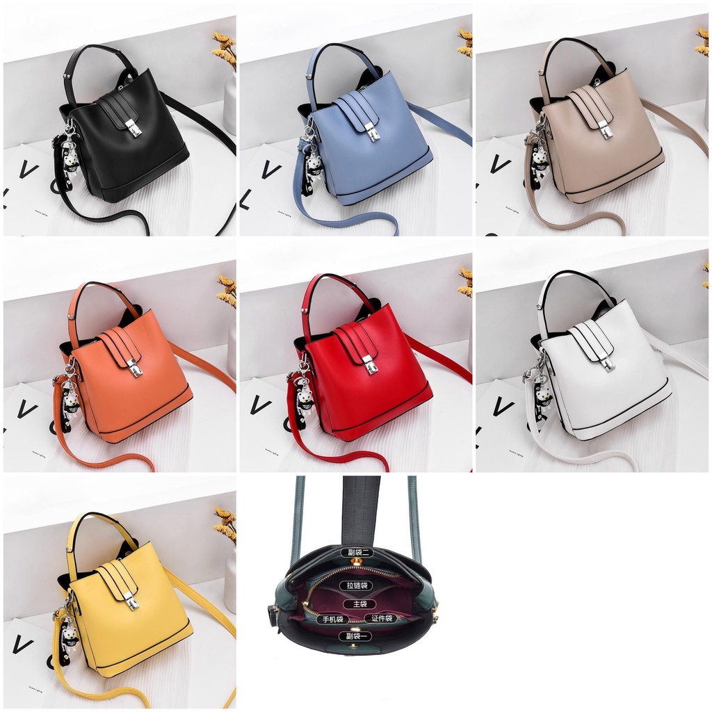 JT18790 BQ2978 LT1231 EL 5235 CR7489 Black,Blue,Khaki,Orange,Red,White,Yellow Tas Handbag Selempang 