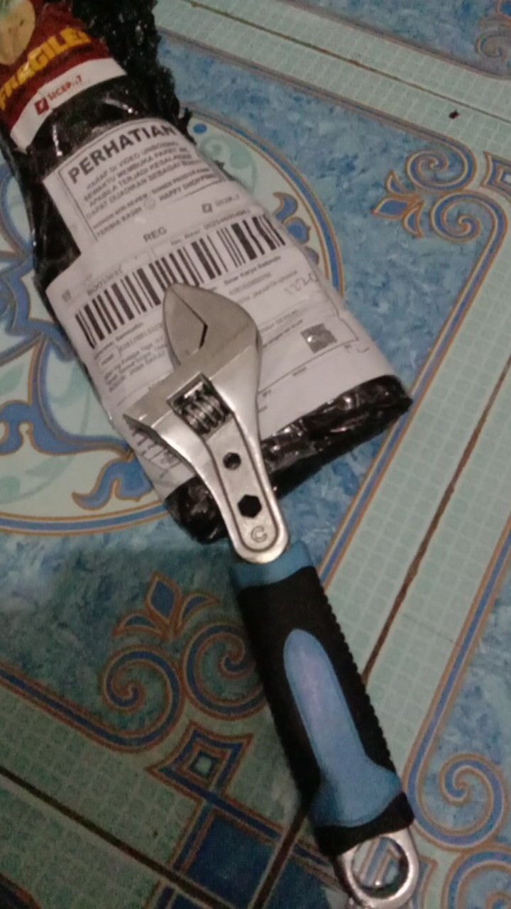 Kunci Inggris 10 Inch 03 Junior Kunci Baco Bako Adjustable Wrech Kunci Pass