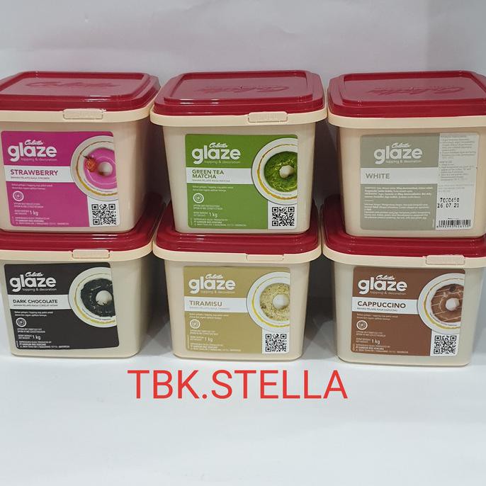 

Ready Stock] Colatta Glaze 1 Kg - Strawberi