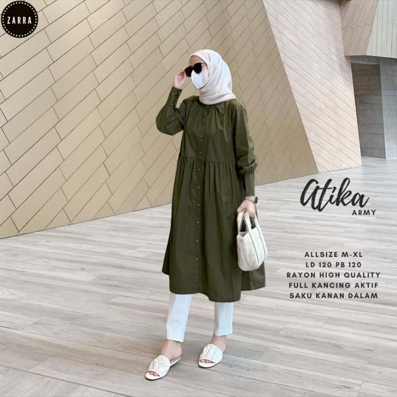 ATIQA TUNIK BAJU WANITA TERBARU BY ZARRA