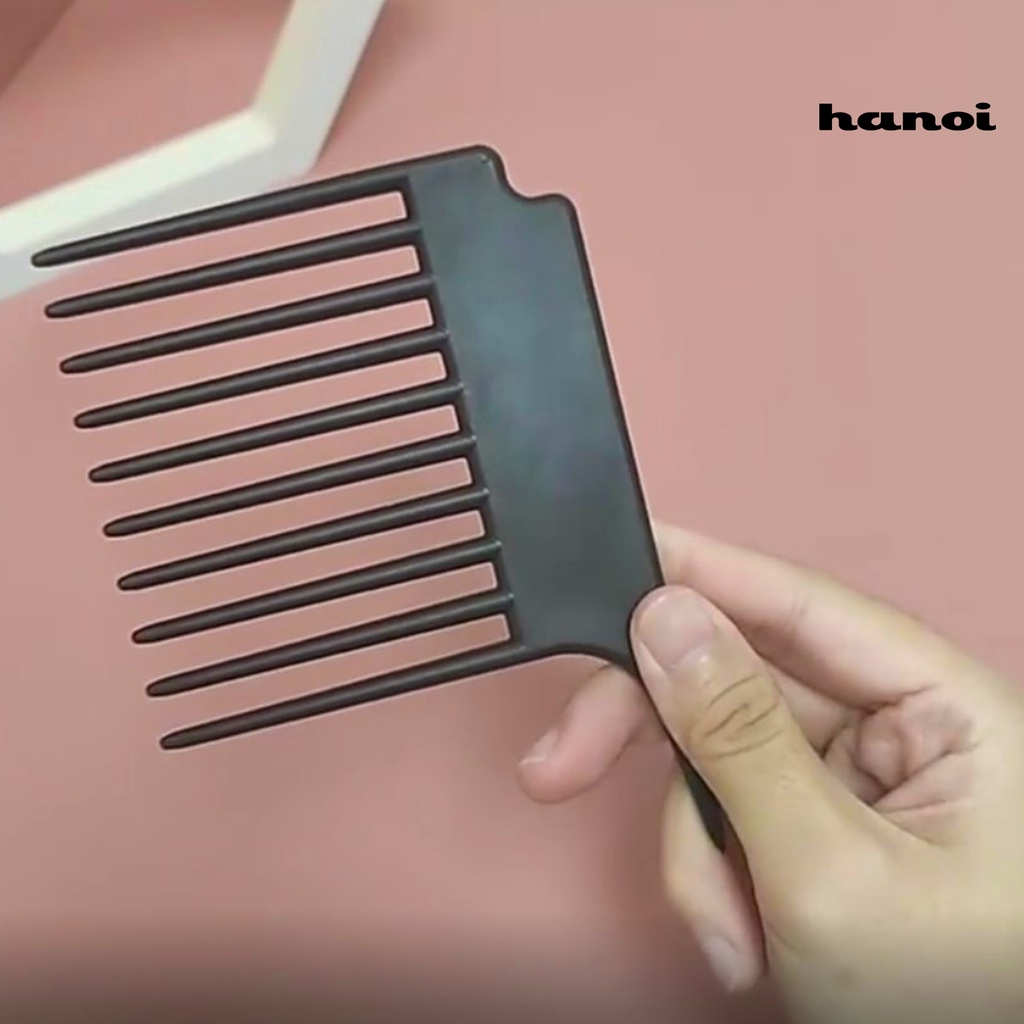 HQTM_Comb Waterproof Unbreakable Plastic Large Tooth Detangle Comb for Hair