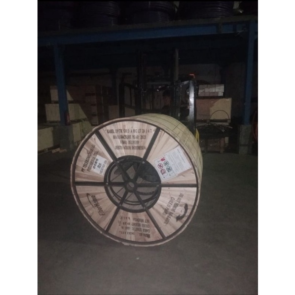 kabel fiber optik kabel udara 12 core 12 tube - fiber home tahun 2021