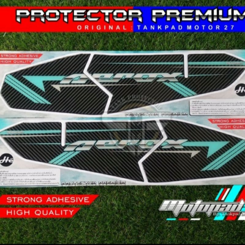 Stiker Sticker Resin Timbul Sidepad New Aerox 155 2020