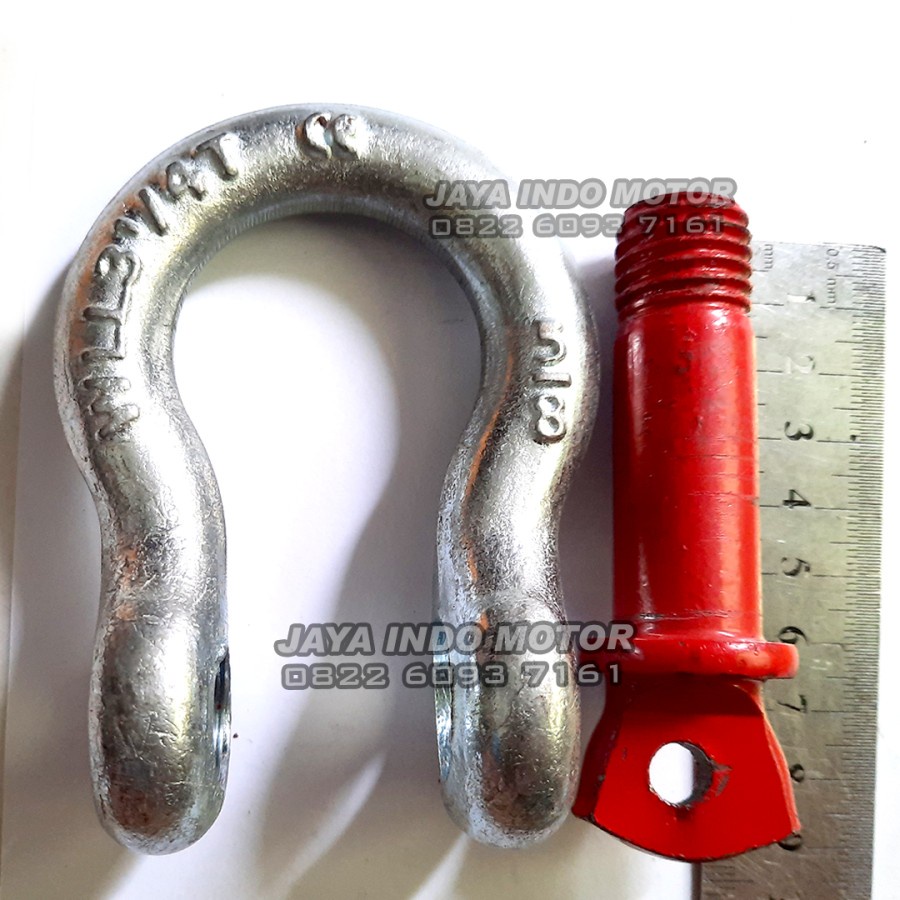 Shackle Omega / Segel Omega Tanduk depan variasi mobil 5/8&quot; 3 1/4 TON