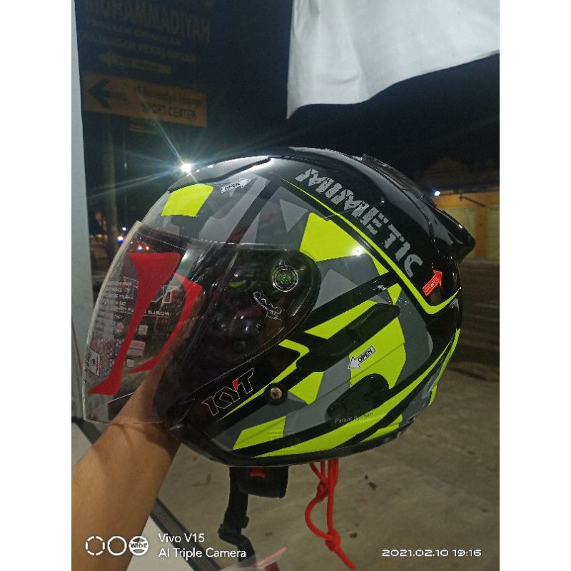 kyt galaxy flat r mimetic yellow