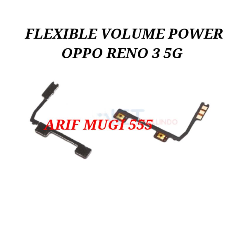 FLEXIBLE FLEXIBEL TOMBOL VOLUME POWER OPPO RENO 3 5G ORIGINAL