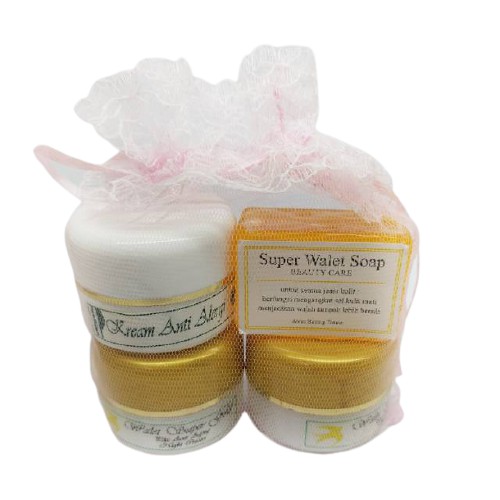 [100% Asli] Cream Walet Super Gold Pagi Siang Malam Sabun Anti Iritasi Wajah Original Platinum