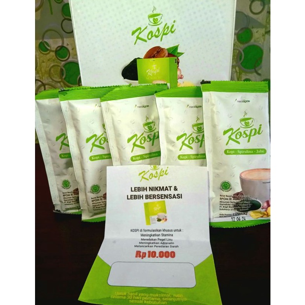 

Kospi/Kospi Algae/Kopi Spirulina/Kospi Penambah Stamina