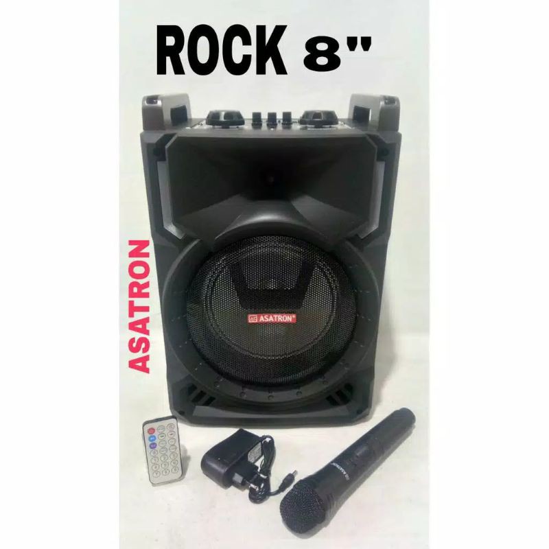 SPEAKER AKTIF ASATRON ROCK 8IN BLUETOOTH