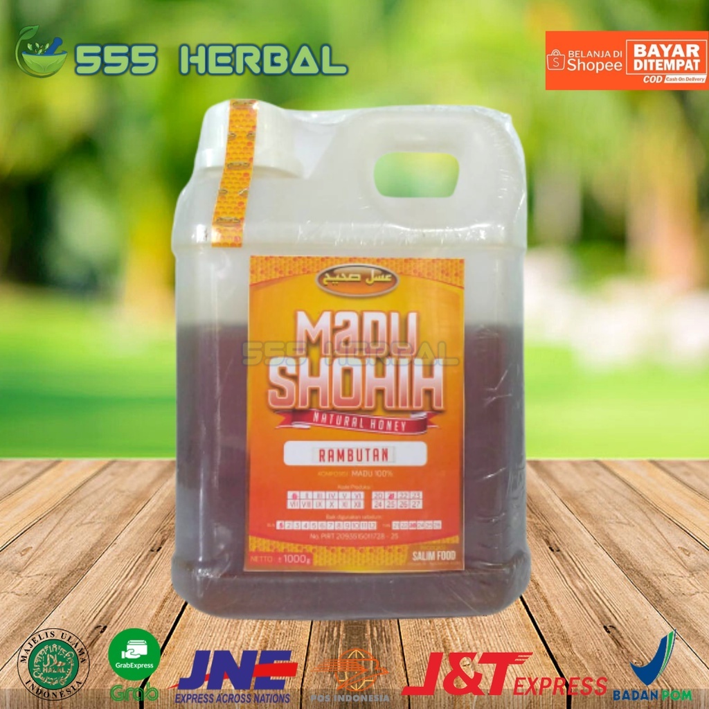 

Madu Shohih Rambutan 1Kg Murni Salim Food