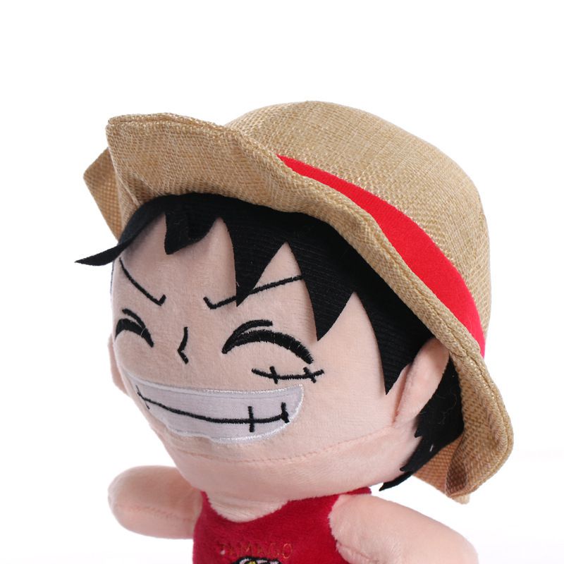 Kawaii One Piece Plush Toys Stuffed Chopper Cartoon Lovely Toy 25Cm Luffy Chopper Sabo Plush Dolls Cute Peluche Gift for Boy Kid