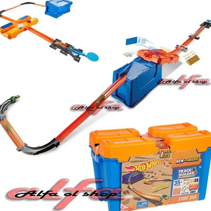 Hot Wheels Track Stunt Box Hotwheels Track Builder Diecast