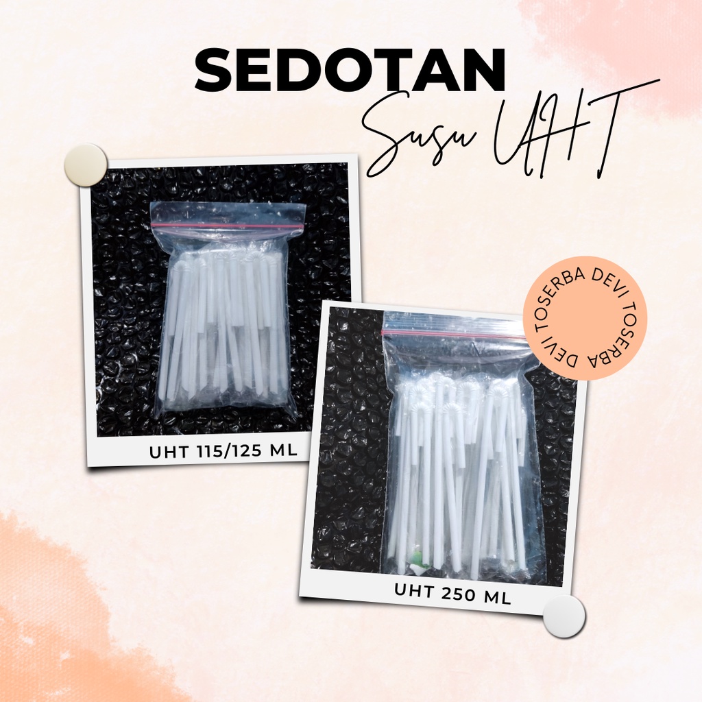 SEDOTAN SUSU UHT ISI 30pcs