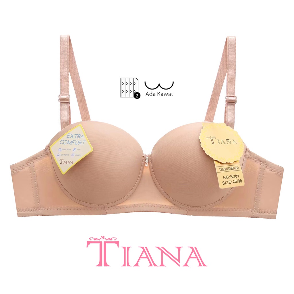 TIANA | Push Up Bra / Bra Kawat Polos / art TN K201