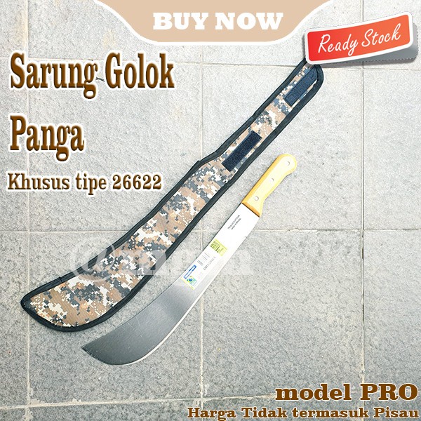 Sarung Golok Panga Tramontina 26622 machete cover model PRO