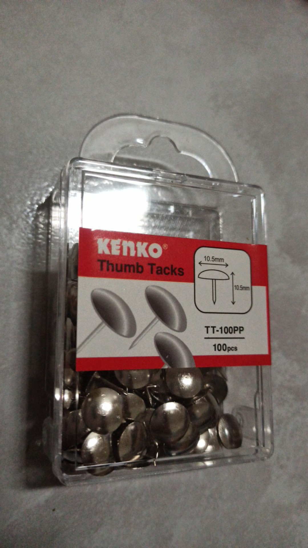 [per Pack] Kenko Paku Payung Kecil / Thumb Tacks Tt-100pp