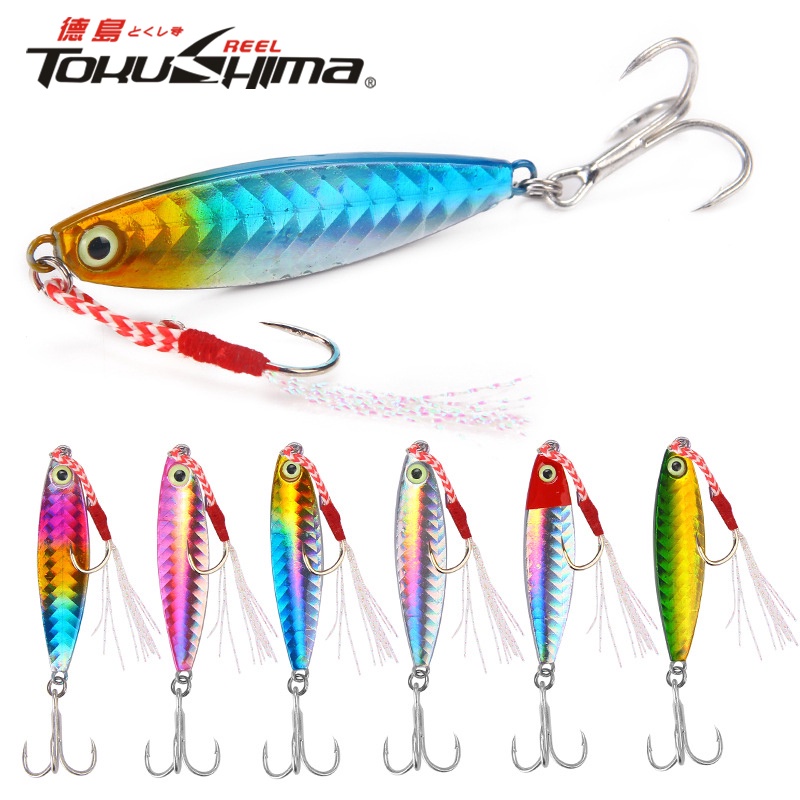 10g / 16g / 20g Umpan Pancing Spoon Jig Spinner Bahan Metal