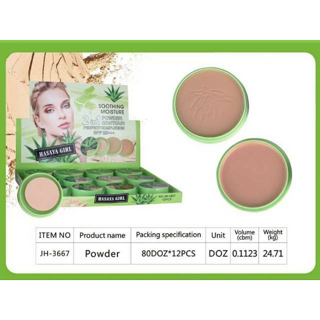 POWDER * CONTOUR HASAYA GIRL. 2IN1