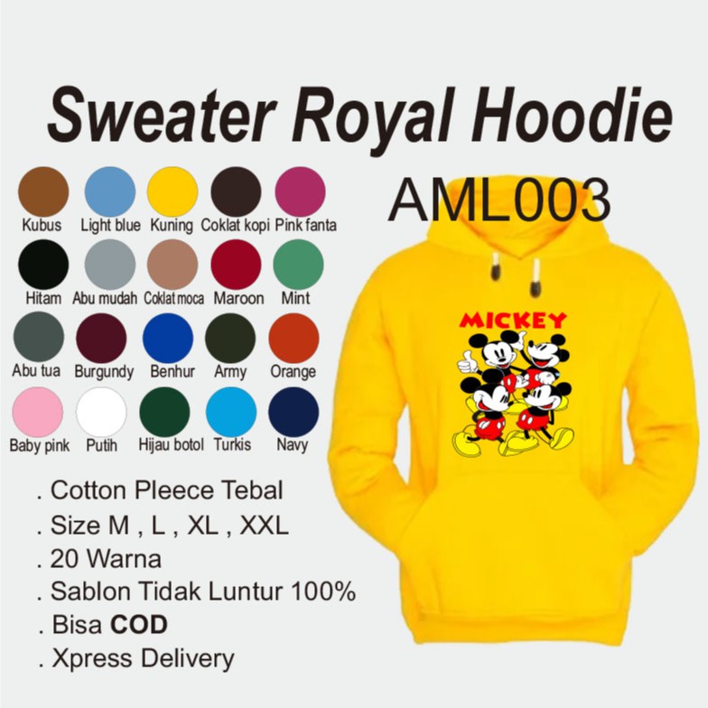 Sweater Hoodie Pria Dan Wanita  Hoodie Gambar Sablon