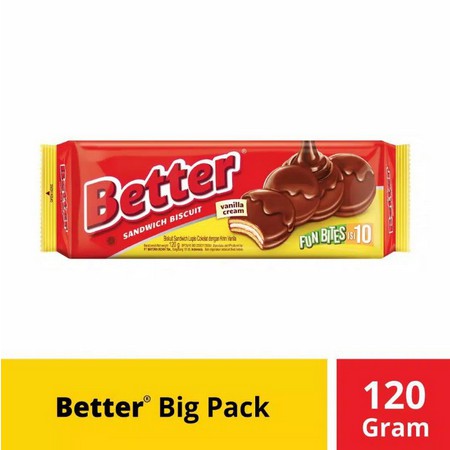 

ROMA BETTER FUN BITES BIG PACK 120 G SANDWICH