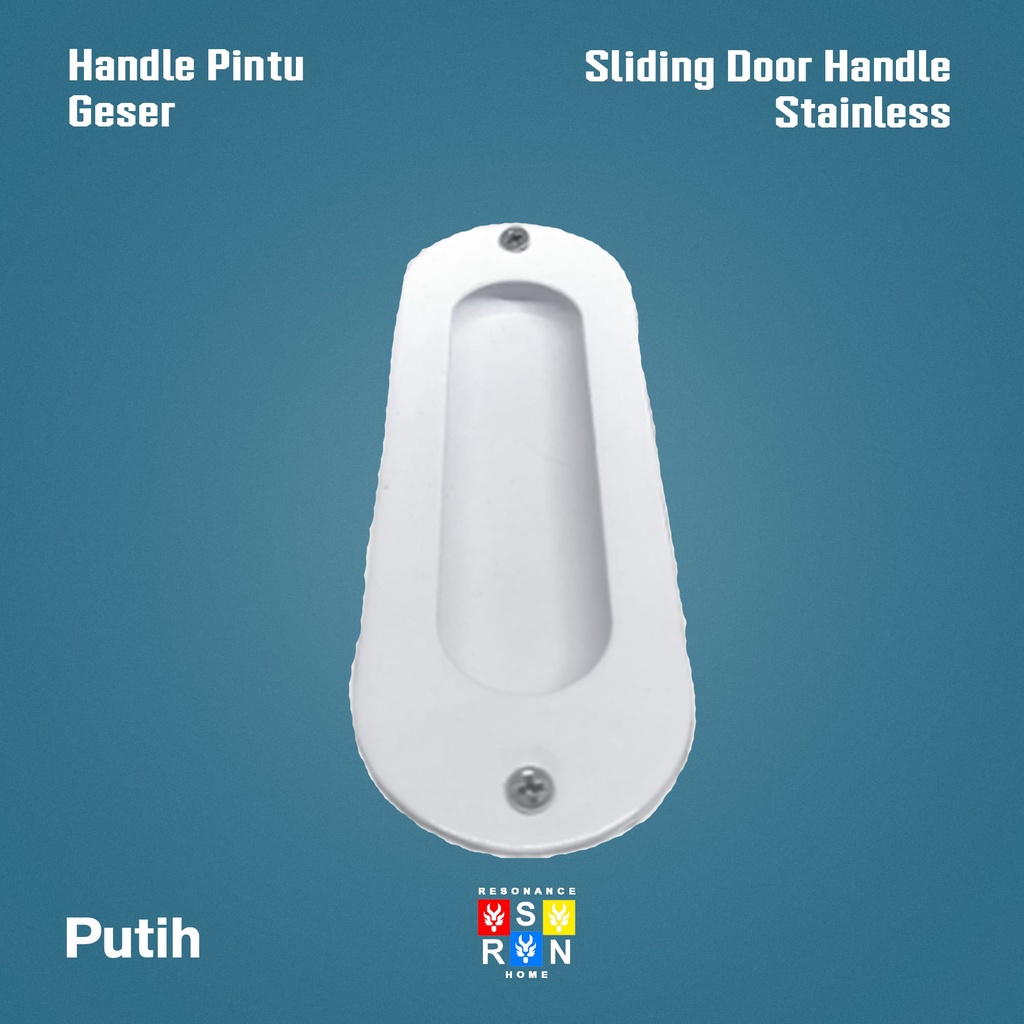 Tarikan Pintu Dorong Oval Stainless l Handle Geser Sliding Kom Kom Resonance Home