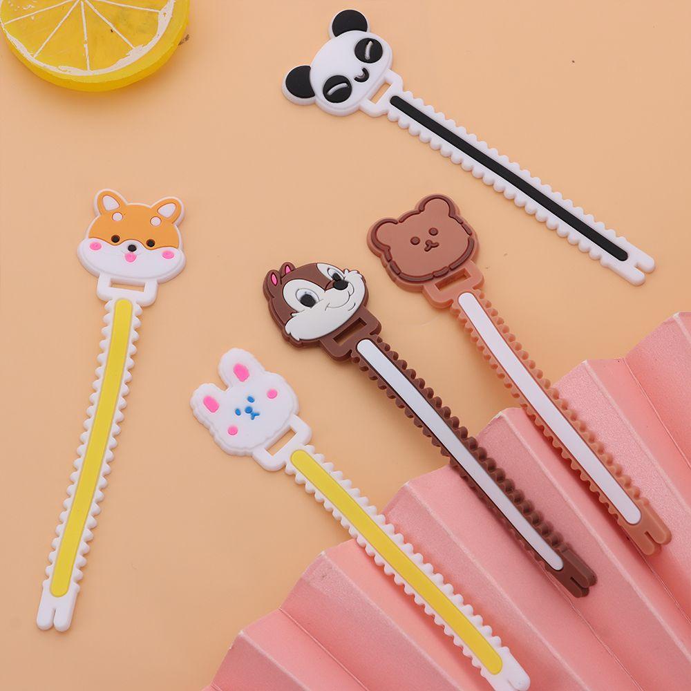 Nanas 5Pcs Cable Winder Silicone Earphone Cord Winder Charger Pelindung Kabel Cord Organizer