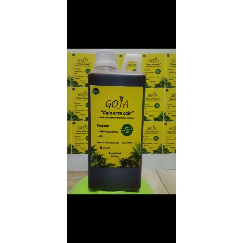 

gula aren cair 1000ml/1400 gr.