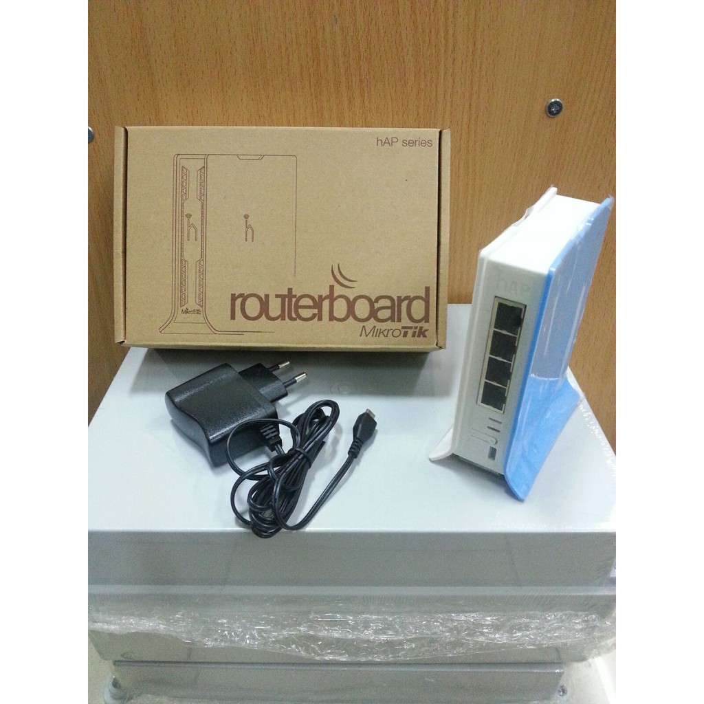 Mikrotik Router Wifi/Wireless RB941-2ND TC (HAP-LITE)