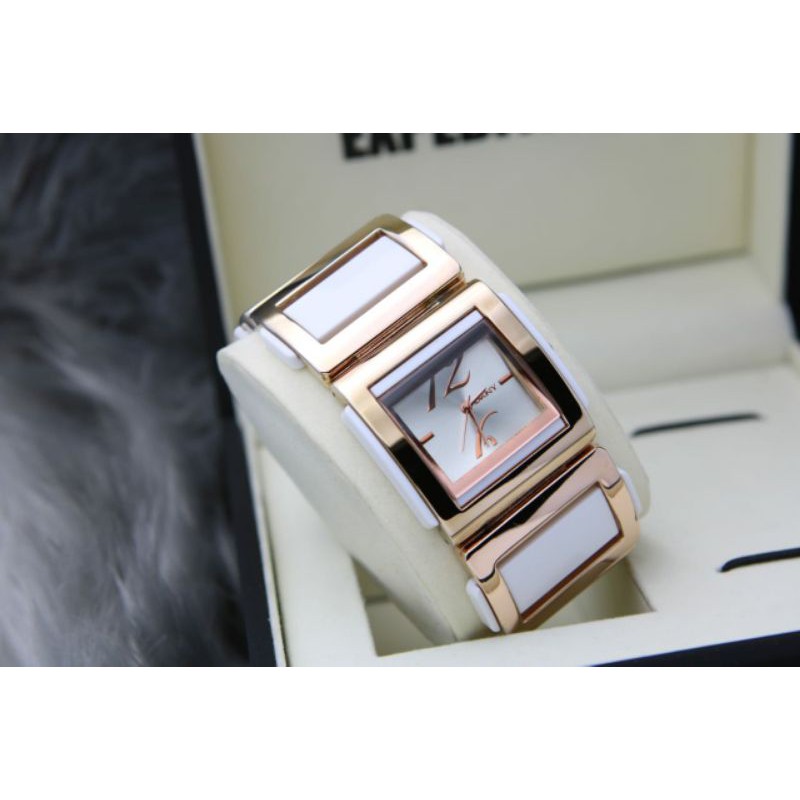 DKNY Jam Tangan Wanita Analog Stainless Steel Strap 36mm