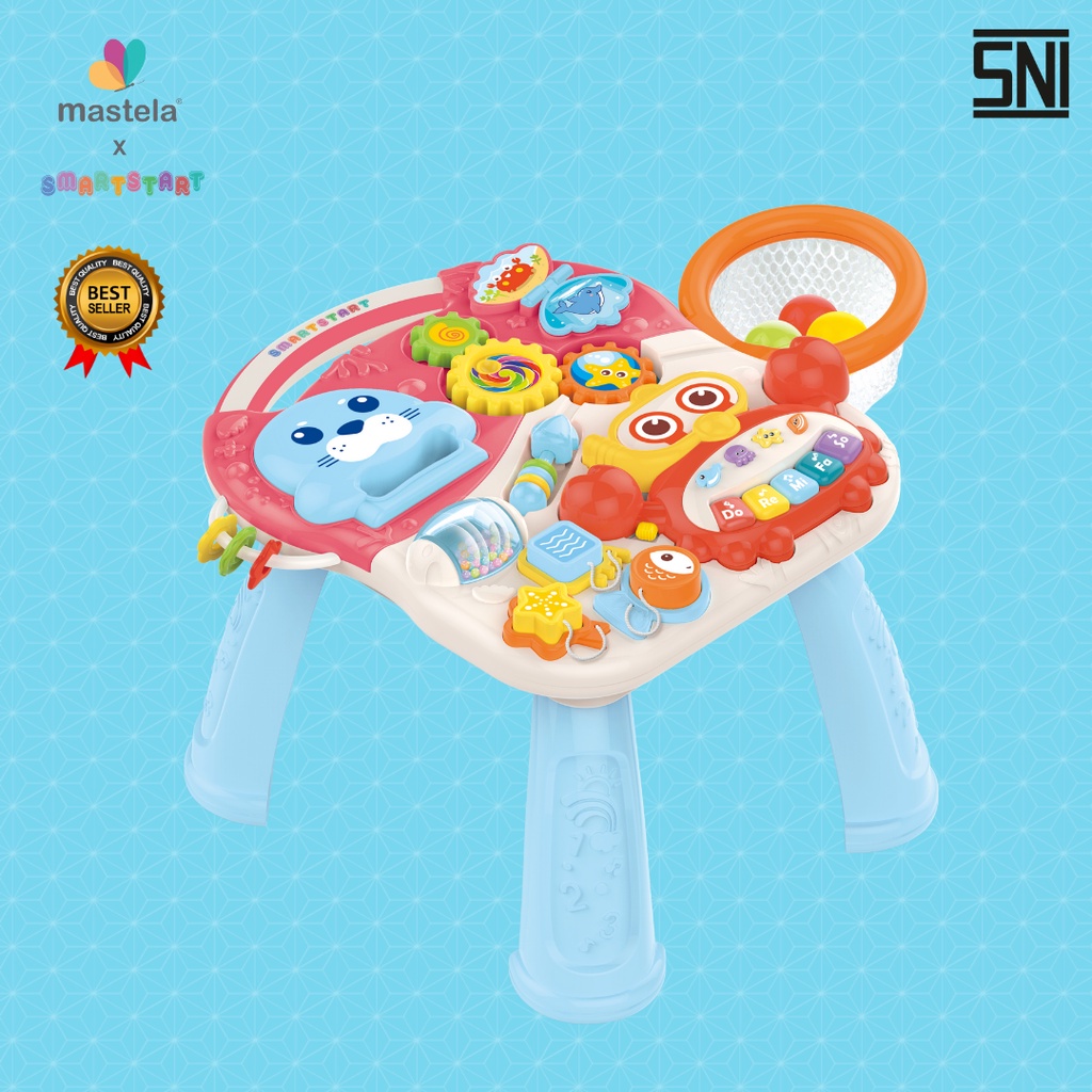 MASTELA Grande Activity / Push Music Walker - Baby Walker dengan musik 5 in 1 Mode, Play and Learn