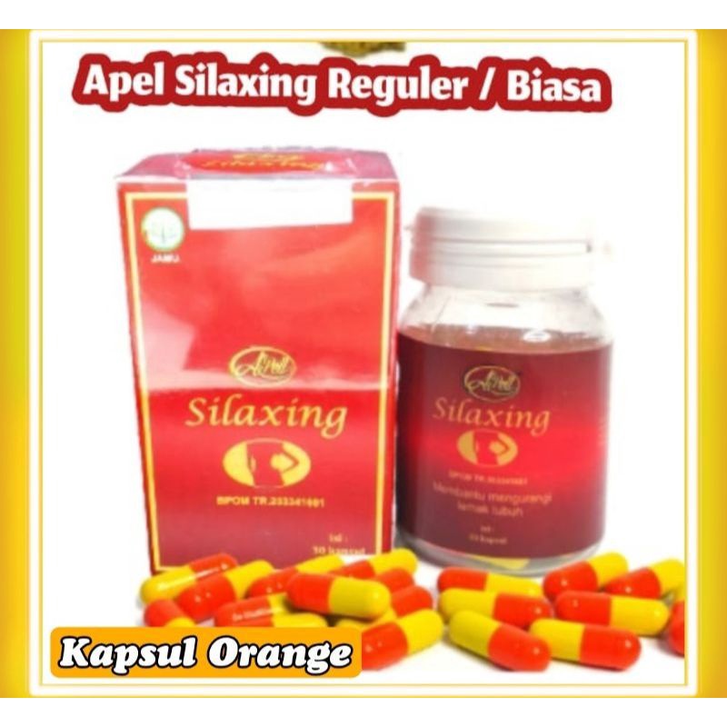PROMO ECER - BISA COD - KAPSUL APELL SILAXING REGULAR PELANGSING PELUNTUR LEMAK BPOM AMAN UNTUK BUSU