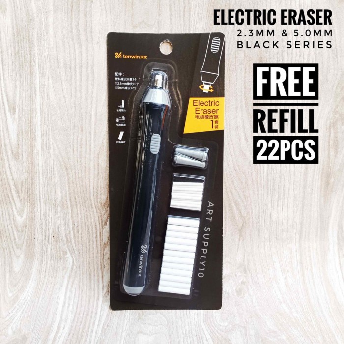 

Eraser Electric - Penghapus Elektrik Tenwin (2.3Mm & 5.0Mm)