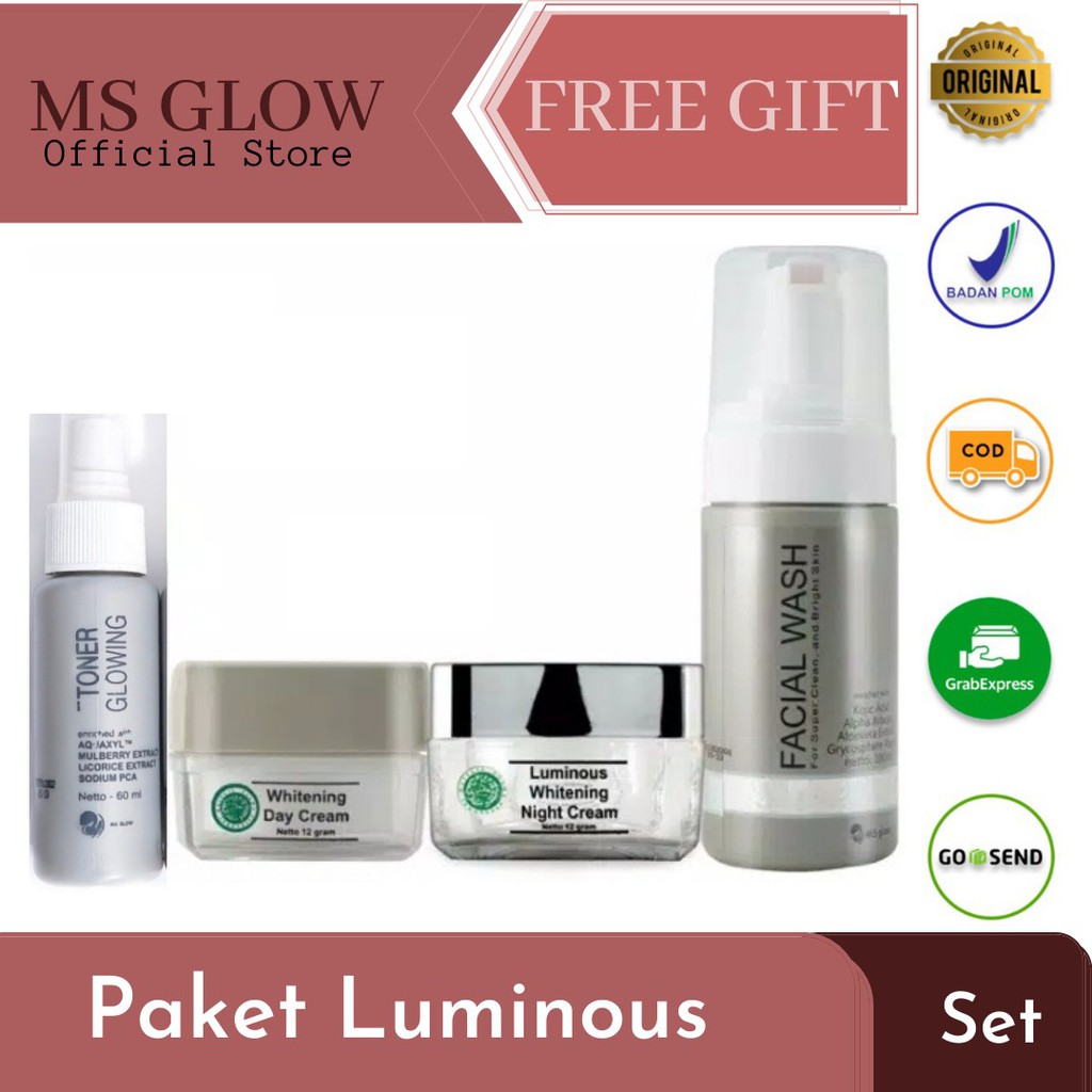 MS GLOW PAKET LUMINOUS SERIES / PAKET LUMINOUS MS GLOW