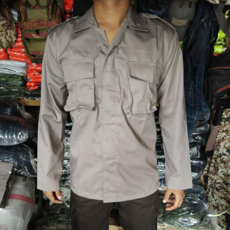 Baju Seragam PDL Satpam Baru Coklat, Seragam Lapanagan Security