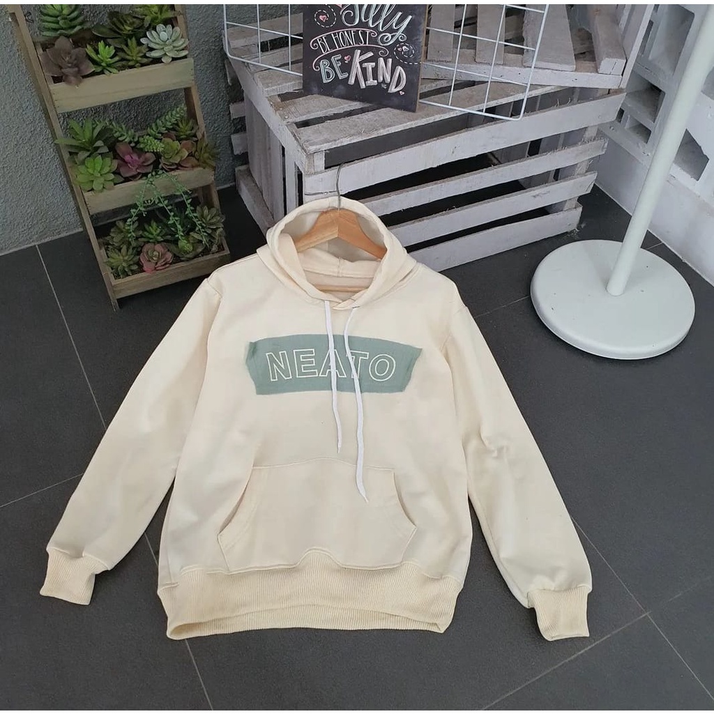 sweater hoodie NEATO HOODIE SWEATER WANITA - hoodie wanita