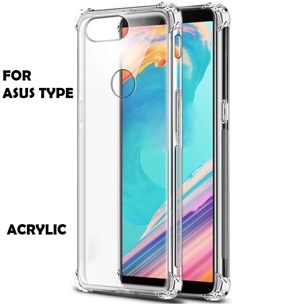 Asus Zenfone 3 4 5 5Z 5Q Max 5.2 5.5 Pro Selfie Lite 2018 Case Anti Crack Fiber Casing Hard Soft