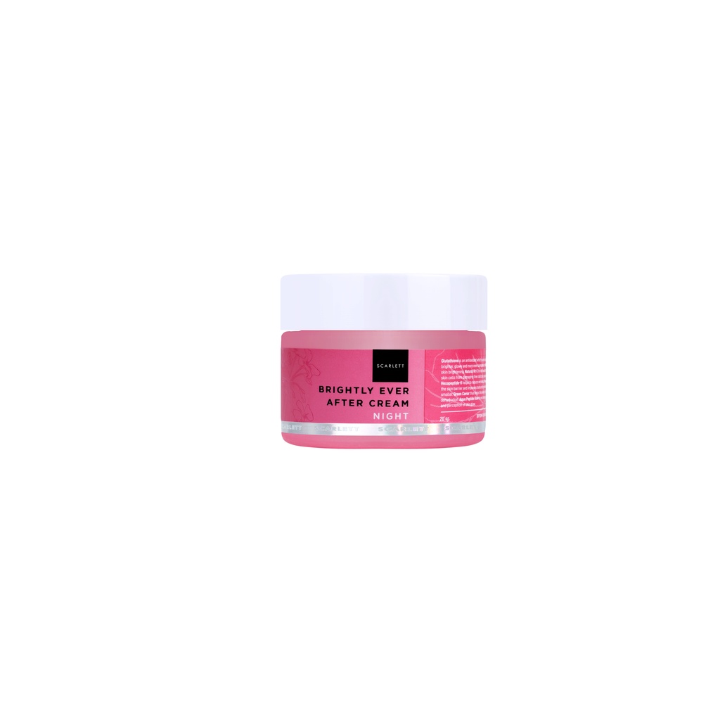 Scarlett Whitening Brightly Ever After Night Cream Sachi Beaute